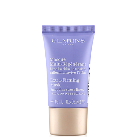 Clarins Masque Multi Regenerant Extra Firming Mask 15ml ครีมมาส์กสีม่วงชนิดล้างออก ฟื้นฟูผิว คืนความหยืดหยุ่น ให้ผืวกระชับเข้ารูป อ่อนเยาว์ พร้อมเผยผิวกระจ่างใส สีผิวสม่ำเสมอ